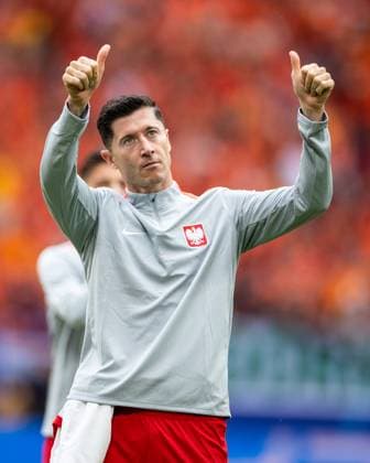 UEFA EURO 2024 Poland Netherlands 16 06 2024 Robert Lewandowski Poland, 9 UEFA EURO 2024 Poland Netherlands Volksparkstadion, Hamburg 16 06 2024 Copyright: xBEAUTIFULxSPORTS Buriakovx