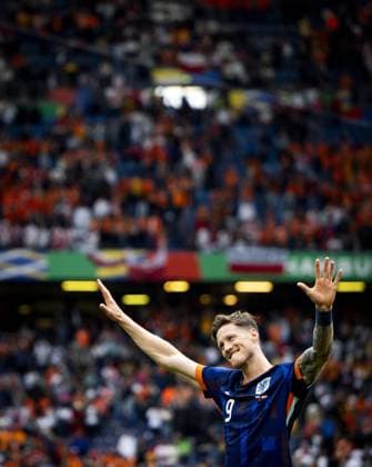 HAMBURG - Wout Weghorst after the UEFA EURO, EM, Europameisterschaft,Fussball 2024 group D match between Poland and the Netherlands at the Volksparkstadion on June 16, 2024 in Hamburg, Germany. ANP KOEN VAN WEEL UEFA EURO 2024 2024 xVIxANPxSportx xxANPxIVx 501249784 originalFilename: 501249784.jpg