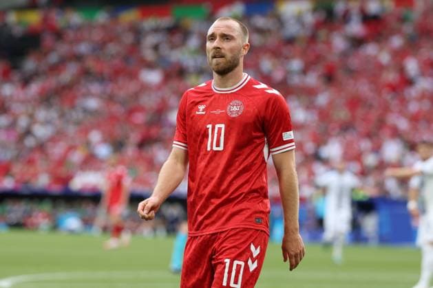 Christian Eriksen 10 Denmark , Slovenia vs Denmark, Football, UEFA Euro 2024, Group stage, Matchday 1, 16 06 2024 Stuttgart Baden Wuerttemberg Germany Copyright: xkolbert-press ChristianxKolbertx
