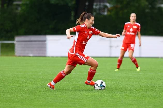Soccer I Women I Promotion match 2 Bundesliga I SV Henstedt Ulzburg 1 FC Union Berlin I 16 06 2024 Katja Orschmann 55, 1 FC Union Berlin Women Henstedt Ulzburg Beckersbergstadion Schleswig Holstein Germany Copyright: xLobeca RHx
