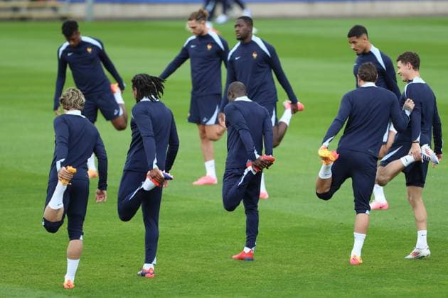 EURO 2024, France national team, Training