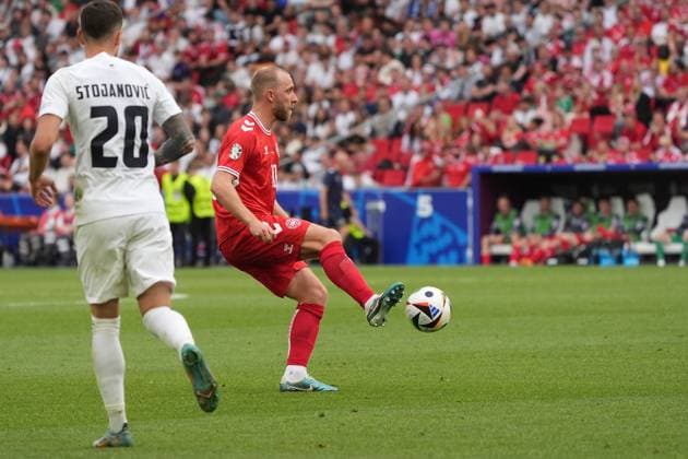 Christian Eriksen Denmark, Denmark, 10 Stuttgart 16 06 2024 Denmark vs Slovenia, EURO2024 M6, Group C, EM Arena Stuttgart