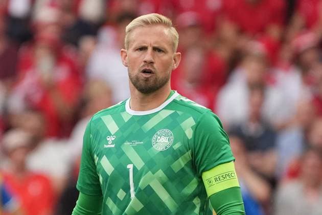 Goalkeeper Goalie Kasper Schmeichel Denmark, Denmark, 01 Stuttgart 16 06 2024 Denmark vs Slovenia, EURO2024 M6, Group C, EM Arena Stuttgart