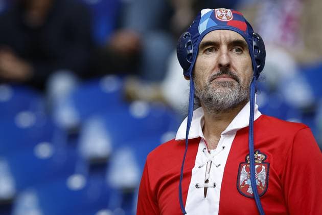 GELSENKIRCHEN, Veltins Arena, 16-06-2024 , European Football Championship Euro2024, Group stage match no.2 between Serbia and England. Serbia - England (Euro2024)  x25509254x Copyright: