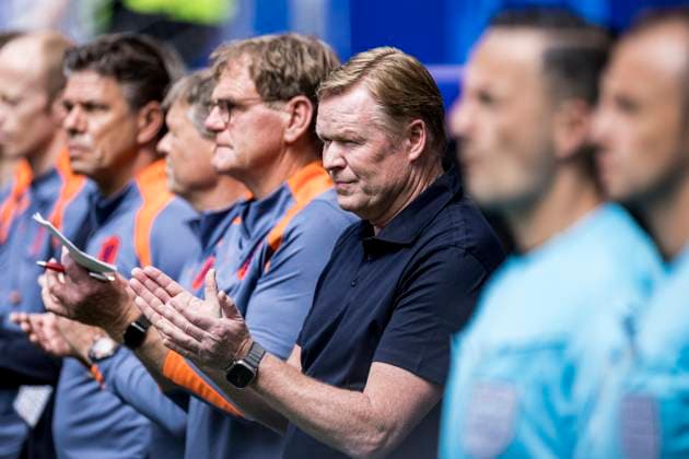 Poland v Netherlands, UEFA EURO, EM, Europameisterschaft,Fussball 2024, Hamburg, Germany Hamburg, Germany. 16th, June 2024. Head coach Ronald Koeman of the Netherlands seen during the UEFA Euro 2024 match in Group D between Poland and the Netherlands at Volksparkstadion in Hamburg. Hamburg Germany  Copyright: xGonzalesxPhoto LassexLagonix