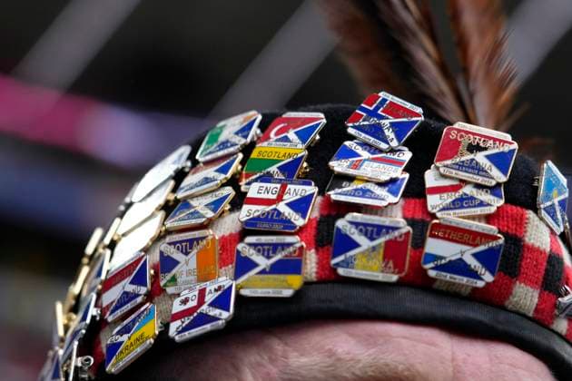 Germany v Scotland: Group A - UEFA EURO, EM, Europameisterschaft,Fussball 2024 Detail of a typical Scottish supporter s hatduring the UEFA EURO 2024 group stage match between Germany and Scotland at Munich Football Arena on June 14, 2024 in Munich, Germany. Munich Germany  Copyright: xJosexBretonx originalFilename:breton-germanyv240614_npUjw.jpg