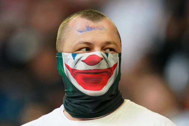 GER: Serbia v England. UEFA EURO, EM, Europameisterschaft,Fussball 2024 Serbia fan during the UEFA Euro 2024 match between Serbia and England, Group C, date 1, played at Arena AufSchalke stadium on June 16, 2024 in Gelsenkirchen, Germany. kpng Copyright: xSergioxRuizx xPRESSINPHOTOx PS_240616_SER_ENG_003