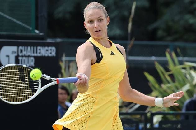 TENNIS - WTA, Tennis Damen Nottingham Open 2024 NOTTINGHAM,ENGLAND,16.JUN.24 - TENNIS - WTA Tour, Nottingham Open. Image shows Karolina Pliskova (CZE).  GEPAxpictures xAlanxGrieves