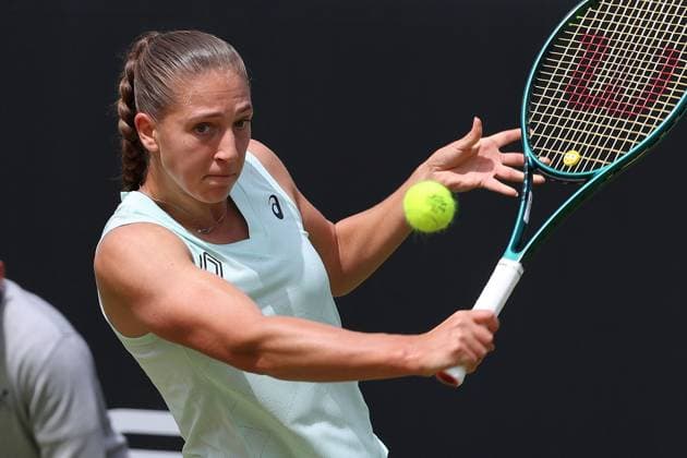 TENNIS - WTA, Tennis Damen Nottingham Open 2024 NOTTINGHAM,ENGLAND,16.JUN.24 - TENNIS - WTA Tour, Nottingham Open. Image shows Diane Parry (FRA).  GEPAxpictures xAlanxGrieves
