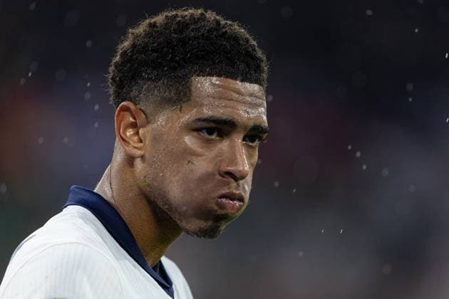 Football - UEFA EURO, EM, Europameisterschaft,Fussball 2024 - Group C - Serbia v England GELSENKIRCHEN, GERMANY - Sunday, June 16, 2024: England s Jude Bellingham during the UEFA Euro 2024 Group C match between Serbia and England at the Arena AufSchalke. (Photo by David Rawcliffe Propaganda) GELSENKIRCHEN Arena AufSchalke NORTH RHINE-WESTPHALIA GERMANY  Copyright: xDavidxRawcliffex P2024-06-16-Serbia_England-51