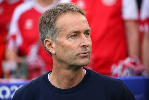 BAU 16 06 2024 Stuttgart Football EM 2024 Slovenia vs Denmark, Coach Kasper Hjulmand DEN