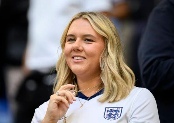 Katie KANE Wife of KANE Harry ENG not in picture Preliminary round 1 match day, Group C, Match M05, Serbia SRB England ENG , on 16 06 2024 in Gelsenkirchen Germany European Football Championship 2024 from 14 06 14 07 2024 in Germany Â