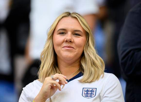 Katie KANE Wife of KANE Harry ENG not in picture Preliminary round 1 match day, Group C, Match M05, Serbia SRB England ENG , on 16 06 2024 in Gelsenkirchen Germany European Football Championship 2024 from 14 06 14 07 2024 in Germany Â