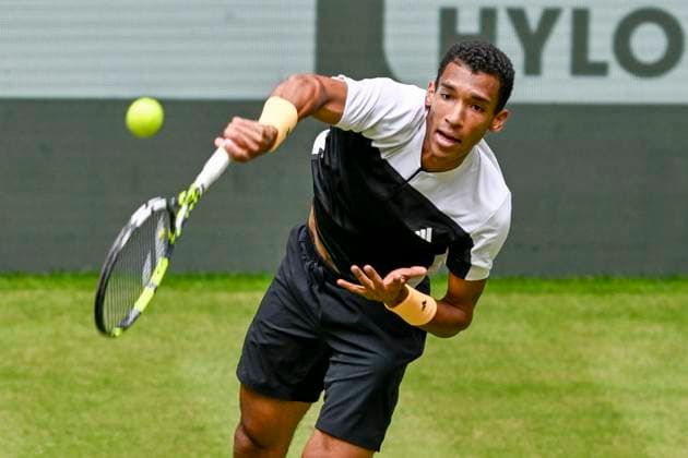Tennis, ATP tournament in Halle