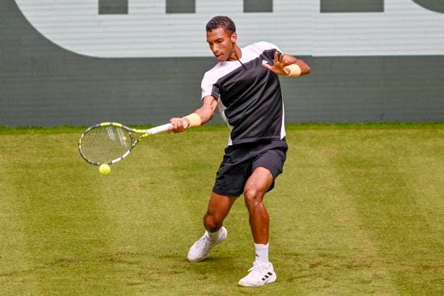 Felix Auger Aliassime CAN 17 06 2024 Tennis Terra Wortmann Open, ATP World Tour 500, , OWL ARENA, Halle Westfalen , NRW Germany Copyright: xpepphotox xHorstxMauelshagenx pep00321, pep_20240617_hm
