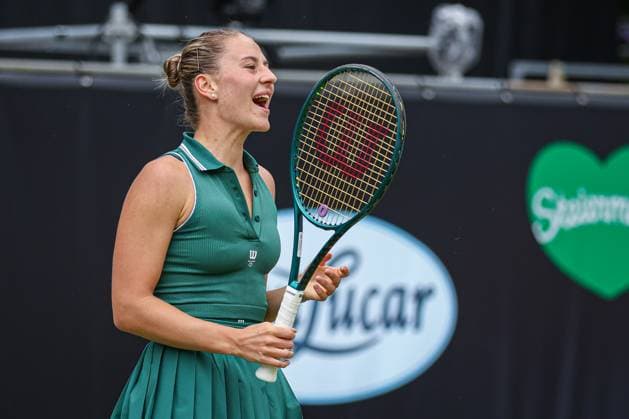 Marta Kostyuk UKR , ecotrans Ladies Open 2024, Berlin, LTTC Rot Weiß , 17 06 2024, Copyright: xClaudioxGärtnerx