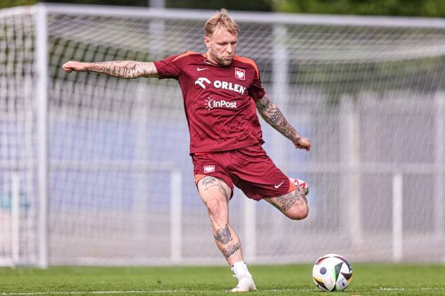 17.06.2024 HANNOVER, NIEMCY PILKA NOZNA (FOOTBALL) UEFA EURO, EM, Europameisterschaft,Fussball 2024 - CENTRUM TRENINGOWE REPREZENTACJI POLSKI - HANNOVER 96 ACADEMIE KONFERENCJA PRASOWA I TRENING REPREZENTACJI POLSKI NZ TYMOTEUSZ PUCHACZ FOTO LUKASZ GROCHALA CYFRASPORT NEWSPIX.PL --- Newspix.pl  20240617CSLG0113