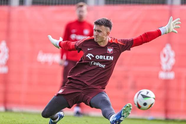 17.06.2024 HANNOVER, NIEMCY PILKA NOZNA (FOOTBALL) UEFA EURO, EM, Europameisterschaft,Fussball 2024 - CENTRUM TRENINGOWE REPREZENTACJI POLSKI - HANNOVER 96 ACADEMIE KONFERENCJA PRASOWA I TRENING REPREZENTACJI POLSKI NZ MATEUSZ KOCHALSKI FOTO LUKASZ GROCHALA CYFRASPORT NEWSPIX.PL --- Newspix.pl  20240617CSLG0121