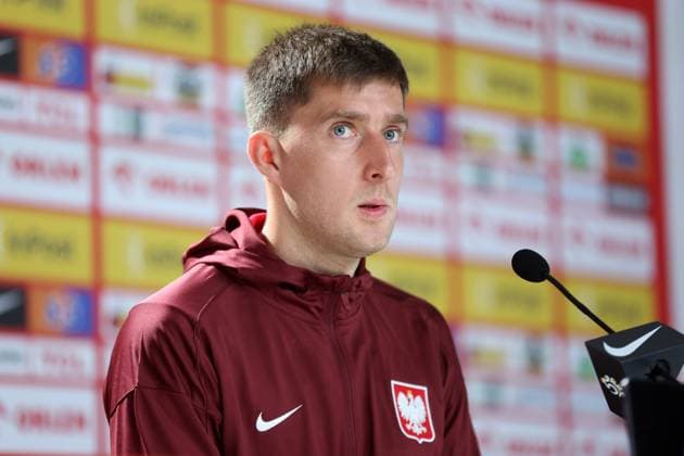 HANOWER 17.06.2024 KONFERENCJA PRASOWA REPREZENTACJI POLSKI NA EURO 2024 --- POLISH FOOTBALL national team, Nationalteam press conference, PK, Pressekonferenz ON EURO 2024 IN HANOVER TARAS ROMANCZUK FOT. PIOTR KUCZA FOTOPYK NEWSPIX.PL --- Newspix.pl  240617PYK007