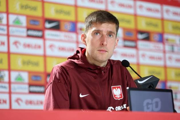 HANOWER 17.06.2024 KONFERENCJA PRASOWA REPREZENTACJI POLSKI NA EURO 2024 --- POLISH FOOTBALL national team, Nationalteam press conference, PK, Pressekonferenz ON EURO 2024 IN HANOVER TARAS ROMANCZUK FOT. PIOTR KUCZA FOTOPYK NEWSPIX.PL --- Newspix.pl  240617PYK014