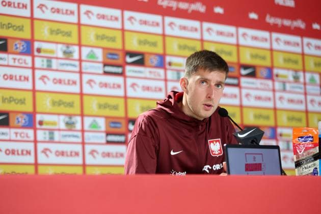 HANOWER 17.06.2024 KONFERENCJA PRASOWA REPREZENTACJI POLSKI NA EURO 2024 --- POLISH FOOTBALL national team, Nationalteam press conference, PK, Pressekonferenz ON EURO 2024 IN HANOVER TARAS ROMANCZUK FOT. PIOTR KUCZA FOTOPYK NEWSPIX.PL --- Newspix.pl  240617PYK016
