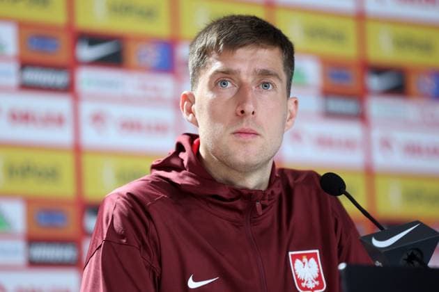 HANOWER 17.06.2024 KONFERENCJA PRASOWA REPREZENTACJI POLSKI NA EURO 2024 --- POLISH FOOTBALL national team, Nationalteam press conference, PK, Pressekonferenz ON EURO 2024 IN HANOVER TARAS ROMANCZUK FOT. PIOTR KUCZA FOTOPYK NEWSPIX.PL --- Newspix.pl  240617PYK018