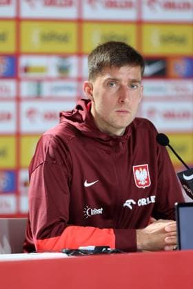 HANOWER 17.06.2024 KONFERENCJA PRASOWA REPREZENTACJI POLSKI NA EURO 2024 --- POLISH FOOTBALL national team, Nationalteam press conference, PK, Pressekonferenz ON EURO 2024 IN HANOVER TARAS ROMANCZUK FOT. PIOTR KUCZA FOTOPYK NEWSPIX.PL --- Newspix.pl  240617PYK021