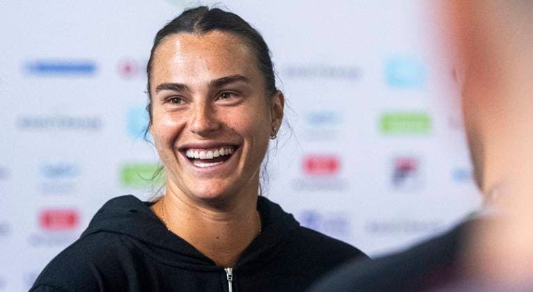 17 06 2024, WTA 500, Tennis, Women, ecotrans Ladies Open 2024, Berlin, Interview, Aryna Sabalenka Belarus Aryna Sabalenka Belarus at the interview Berlin Steffi Graf Stadium Berlin Germany