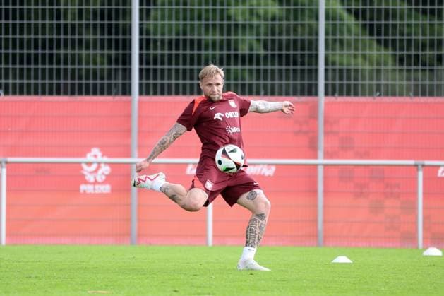 HANOWER 17.06.2024 TRENING REPREZENTACJI POLSKI NA EURO 2024 --- POLISH FOOTBALL national team, Nationalteam TRAINING SESSION ON EURO 2024 IN HANOVER TYMOTEUSZ PUCHACZ FOT. PIOTR KUCZA FOTOPYK NEWSPIX.PL --- Newspix.pl  240617PYK1025