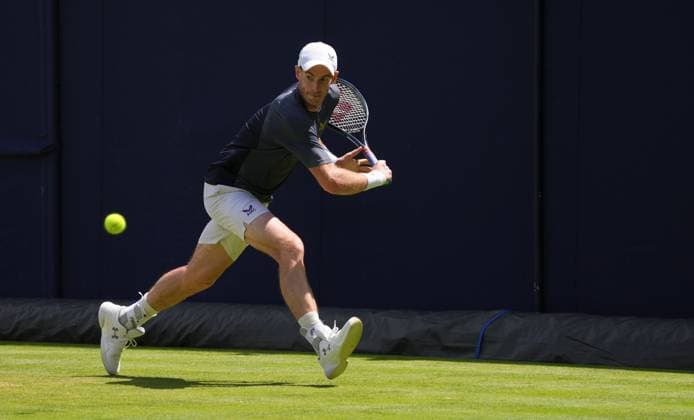 Andy Murray practices Cinch Championships, Day 1, Tennis, Queen s Club, London, UK - 17 June 2024  Copyright: xJavierxGarcia Shutterstockx 14539781h