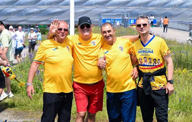 Fans of Romania, UEFA EURO 2024 Group E, Romania vs Ukraine, Munich Football Arena on June 17, 2024 in Munich, Germany Photo by Silas Schueller DeFodi Images Fans of Romania, UEFA EURO 2024 Group E, Romania vs Ukraine, Munich Football Arena on June 17, 2024 in Munich, Germany Photo by Silas Schueller DeFodi Images Defodi 0582258570st Defodi-738
