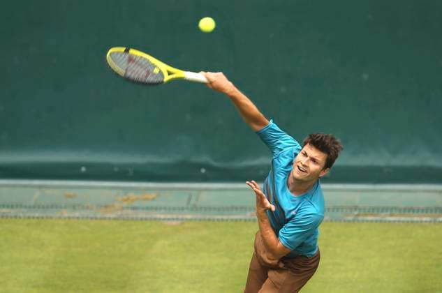 photo Miomir KECMANOVIC SRB Tennis Tournament Terra Wortmann Cup at Gerry Weber Sportpark OWL Arena in Halle Westfalen Mo 17 06 2024