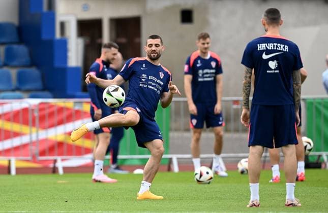 PXL_CRO training session Croatian national football team during training session in Neuruppin, Germany on 17. June 2024. MarkoxLukunic PIXSELL