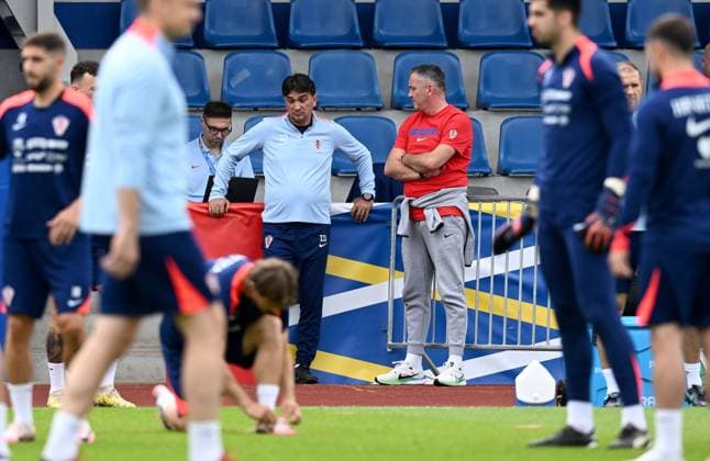 PXL_CRO training session Croatian national football team during training session in Neuruppin, Germany on 17. June 2024. MarkoxLukunic PIXSELL