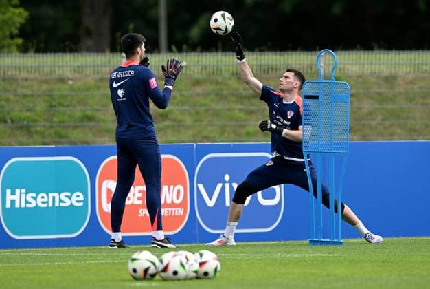 PXL_CRO training session Croatian national football team during training session in Neuruppin, Germany on 17. June 2024. MarkoxLukunic PIXSELL