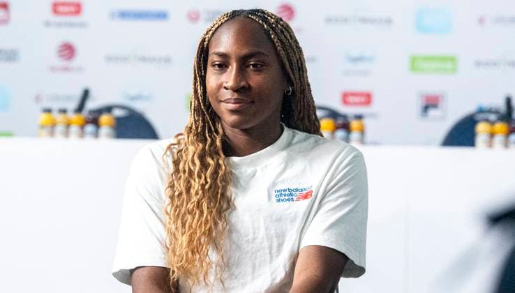 17 06 2024, WTA 500, Tennis, Women, ecotrans Ladies Open 2024, Berlin, Interview, Coco Gauf USA Coco Gauff USA at the interview Berlin Steffi Graf Stadium Berlin Germany