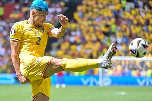 Picture shows Ratiu 2, Romania clarifies, 17 06 2024, Munich, Football, European Championship, Romania Ukraine, EVENT REGULATIONS PROHIBIT ANY USE OF PHOTOGRAPHS AS IMAGE SEQUENCES AND OR QUASI VIDEO xklx