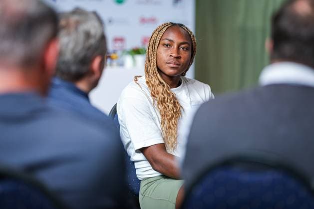 Coco GAUFF USA media talk, ecotrans Ladies Open 2024, Berlin, LTTC Rot Weiß , 17 06 2024, Copyright: xClaudioxGärtnerx