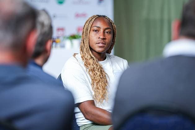 Coco GAUFF USA media talk, ecotrans Ladies Open 2024, Berlin, LTTC Rot Weiß , 17 06 2024, Copyright: xClaudioxGärtnerx