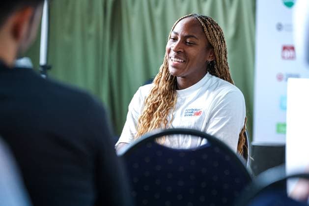 Coco GAUFF USA media talk, ecotrans Ladies Open 2024, Berlin, LTTC Rot Weiß , 17 06 2024, Copyright: xClaudioxGärtnerx
