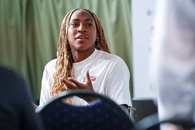 Coco GAUFF USA media talk, ecotrans Ladies Open 2024, Berlin, LTTC Rot Weiß , 17 06 2024, Copyright: xClaudioxGärtnerx