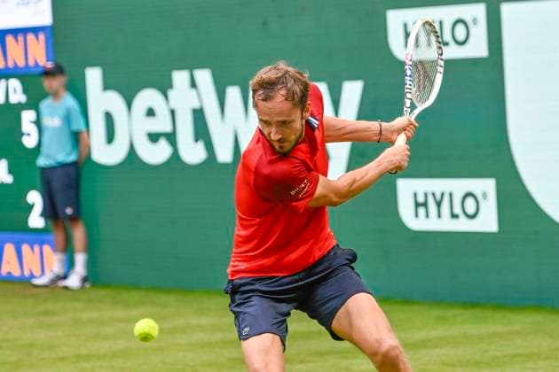 Daniil Medvedev 17 06 2024 Tennis Terra Wortmann Open, ATP World Tour 500, , OWL ARENA, Halle Westfalen , NRW Germany Copyright: xpepphotox xHorstxMauelshagenx pep00321, pep_20240617_hm