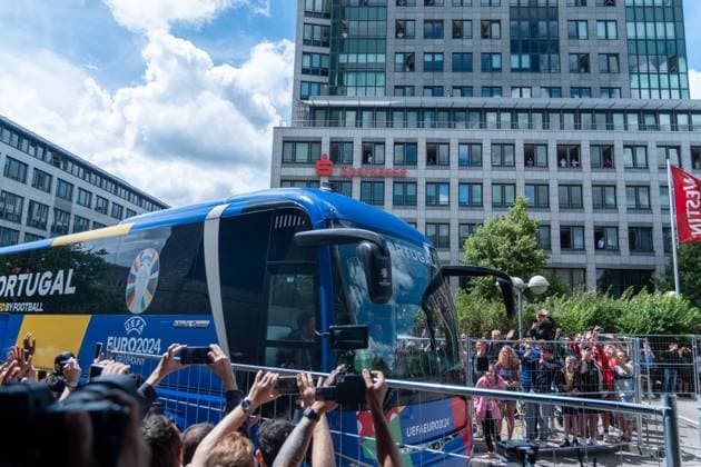 EURO 2024, Portugal national team, Arrival of the team in Leipzig