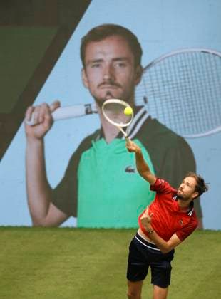 photo Daniil MEDVEDEV Tennis Tournament Terra Wortmann Cup at Gerry Weber Sportpark OWL Arena in Halle Westfalen Mo 17 06 2024