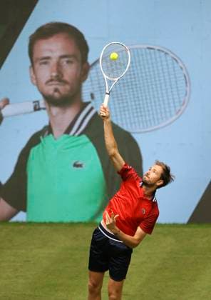 photo Daniil MEDVEDEV Tennis Tournament Terra Wortmann Cup at Gerry Weber Sportpark OWL Arena in Halle Westfalen Mo 17 06 2024