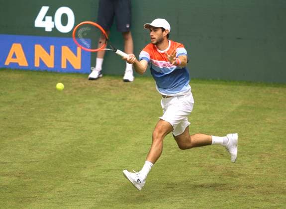photo Nuno BORGES POR Tennis Tournament Terra Wortmann Cup at Gerry Weber Sportpark OWL Arena in Halle Westfalen Mo 17 06 2024