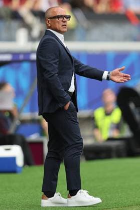 Francoforte (Germania) 17 06 2024 - Euro 2024 Belgio-Slovacchia foto Image nella foto: Francesco Calzona 