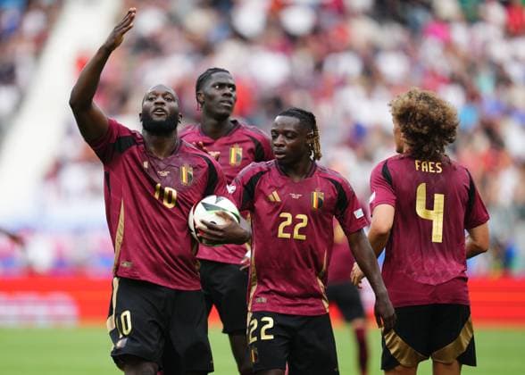 GER: Belgium v Slovakia. UEFA EURO, EM, Europameisterschaft,Fussball 2024 Romelu Lukaku of Belgium during the UEFA Euro 2024 match between Belgium and Slovakia, Group E date 1, played at Frankfurt Arena on June 17, 2024 in Frankfurt, Germany. kpng Copyright: xBaguxBlancox xPRESSINPHOTOx PS_240616_BEL_ESL_055