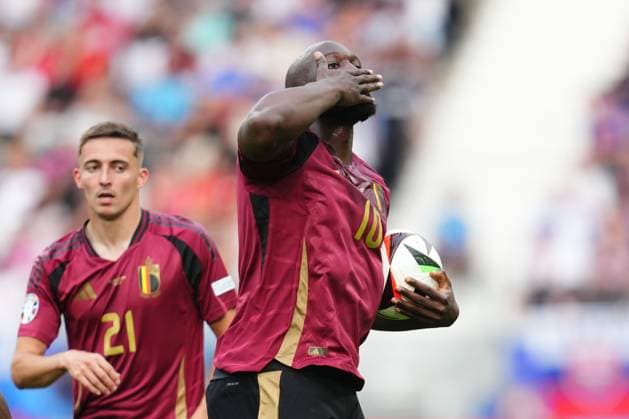 GER: Belgium v Slovakia. UEFA EURO, EM, Europameisterschaft,Fussball 2024 Romelu Lukaku of Belgium during the UEFA Euro 2024 match between Belgium and Slovakia, Group E date 1, played at Frankfurt Arena on June 17, 2024 in Frankfurt, Germany. kpng Copyright: xBaguxBlancox xPRESSINPHOTOx PS_240616_BEL_ESL_059