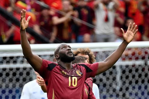 EURO 2024, Belgium national team, Romelu Lukaku has three goals disallowed by VAR - Archive photos